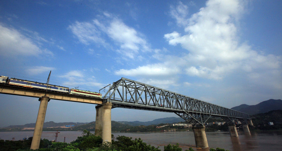 長壽鐵路長江大橋